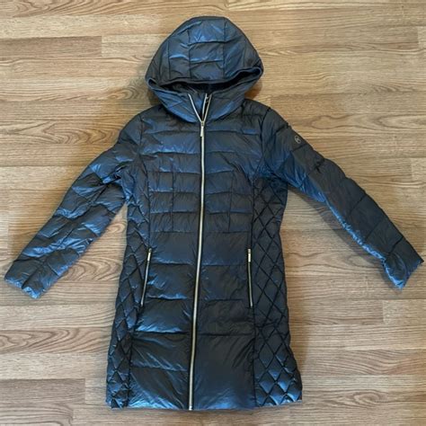 michael kors ultra lightweight down fill jacket